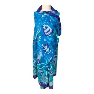 1991 Designer Fabric Scarf by Steven Hein Australia